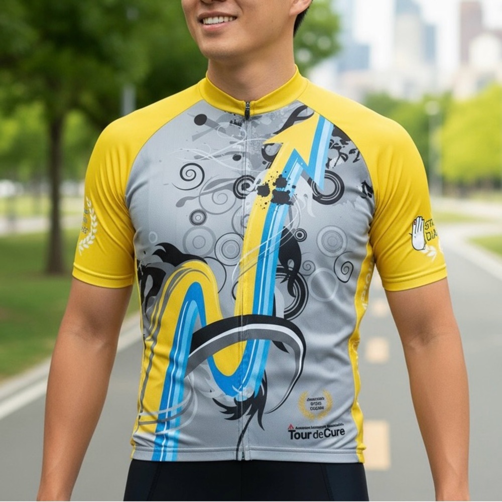 Tour de Cure Graphic Cycling Jersey